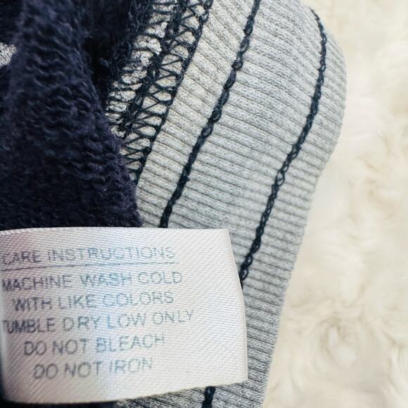 Cuffy's Cape Cod Navy Gray Cotton French Terry Jogger Pants Sweatpants Sz Large - Picture 10 of 10